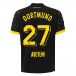 Nogometni Dresovi Borussia Dortmund Adeyemi 27 Gostujući 2023-24 Kratkih Rukava